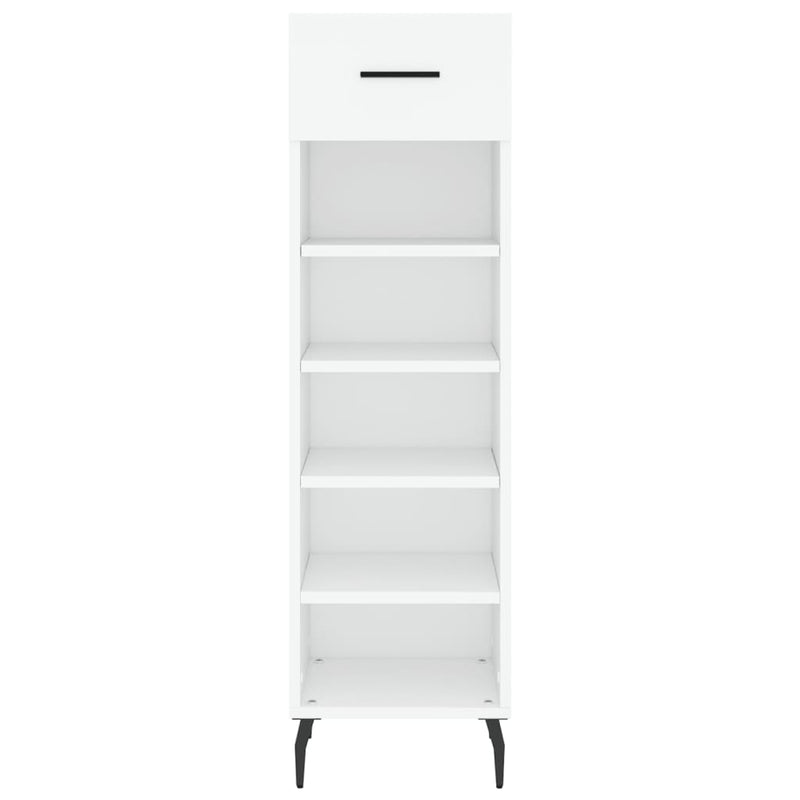 Schoenenkast 30X35X105 Cm Bewerkt Hout