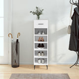 Schoenenkast 30X35X105 Cm Bewerkt Hout