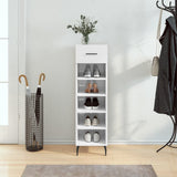 Schoenenkast 30X35X105 Cm Bewerkt Hout