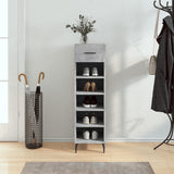 Schoenenkast 30X35X105 Cm Bewerkt Hout