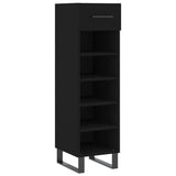 Schoenenkast 30X35X105 Cm Bewerkt Hout
