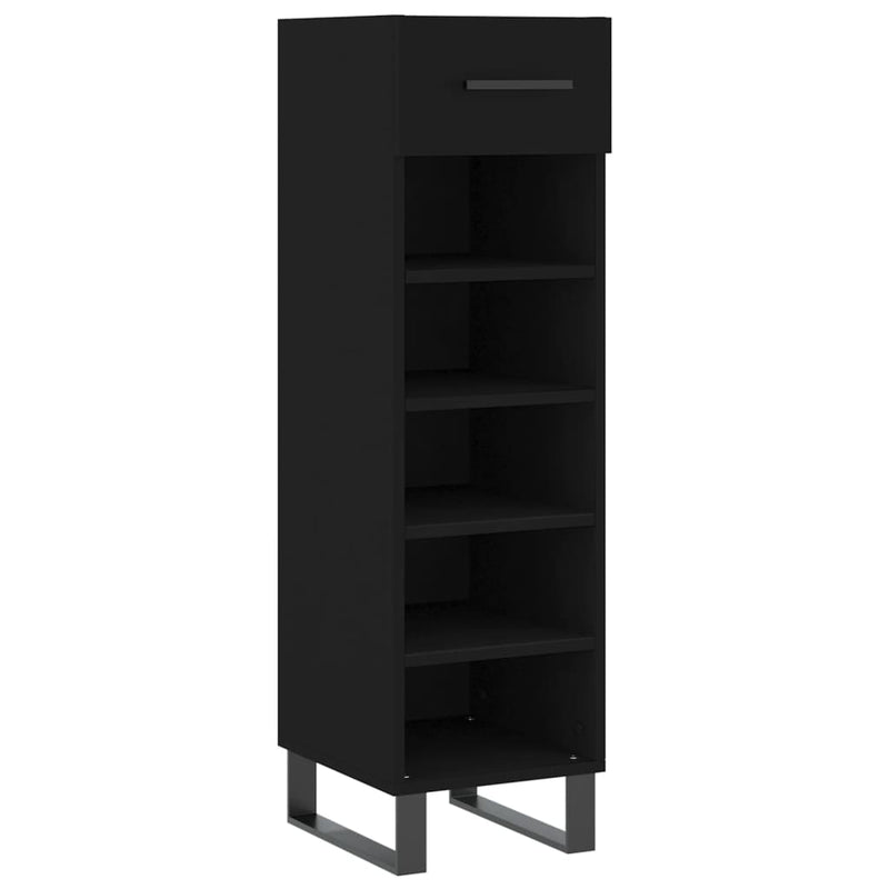 Schoenenkast 30X35X105 Cm Bewerkt Hout