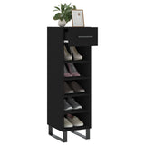 Schoenenkast 30X35X105 Cm Bewerkt Hout