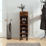 Schoenenkast 30X35X105 Cm Bewerkt Hout