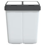 Vuilnisbak Dubbel 2X25 L