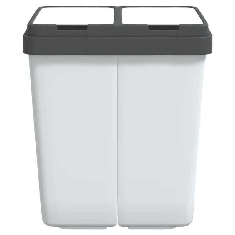 Vuilnisbak Dubbel 2X25 L