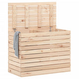 Wasmand 88,5X44X66 Cm Massief Grenenhout