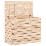 Wasmand 88,5X44X66 Cm Massief Grenenhout