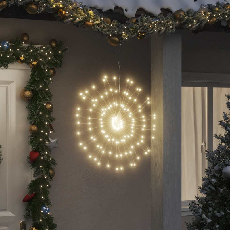 Kerstverlichting Vuurwerk 140 Meerkleurige Led's 17 Cm