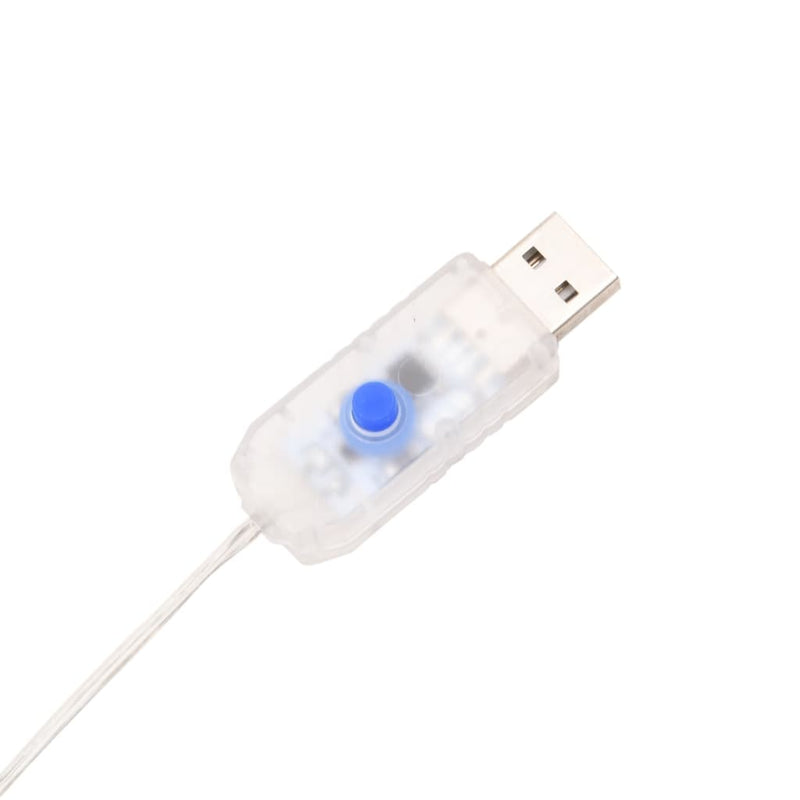 Kerst Ijspegellamp 200 Led's Koud Wit 20 M Acryl Pvc Koudwit