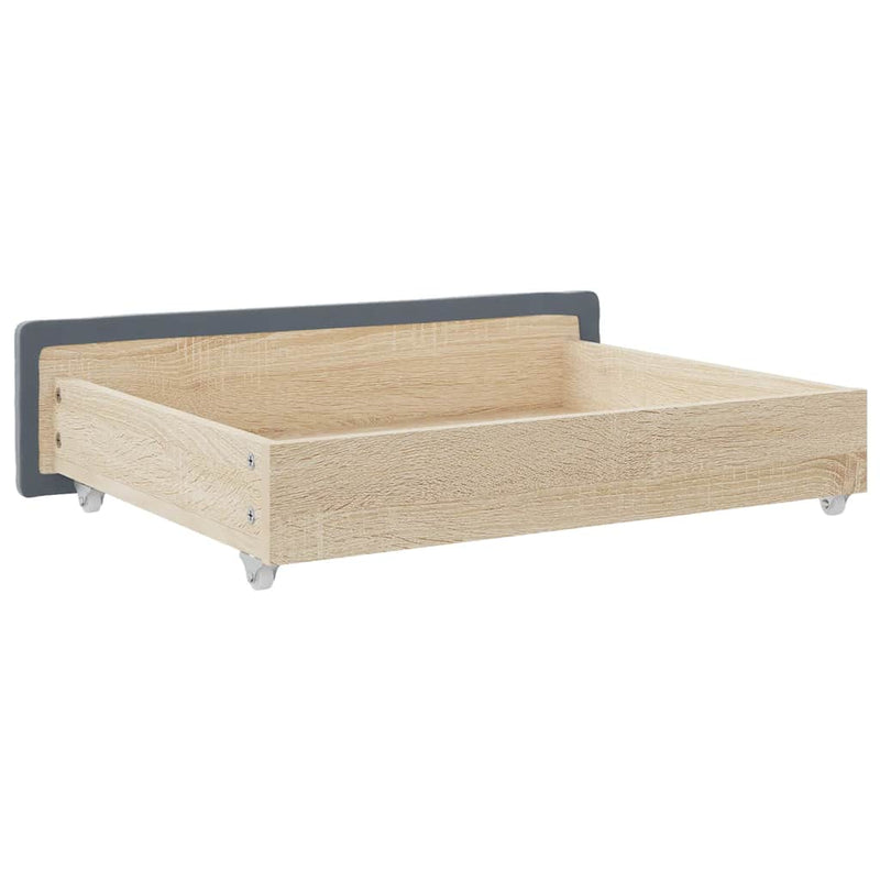 Opberglades Bed 2 St Bewerkt Hout En