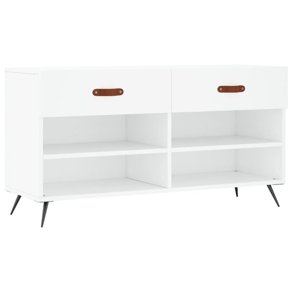Schoenenbank 102X35X55 Cm Bewerkt Hout
