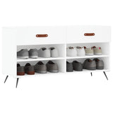 Schoenenbank 102X35X55 Cm Bewerkt Hout