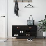 Schoenenbank 102X35X55 Cm Bewerkt Hout