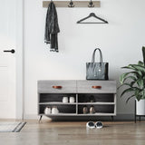 Schoenenbank 102X35X55 Cm Bewerkt Hout