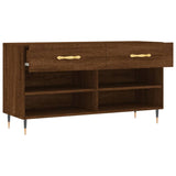 Schoenenbank 102X35X55 Cm Bewerkt Hout Sonoma Eikenkleurig