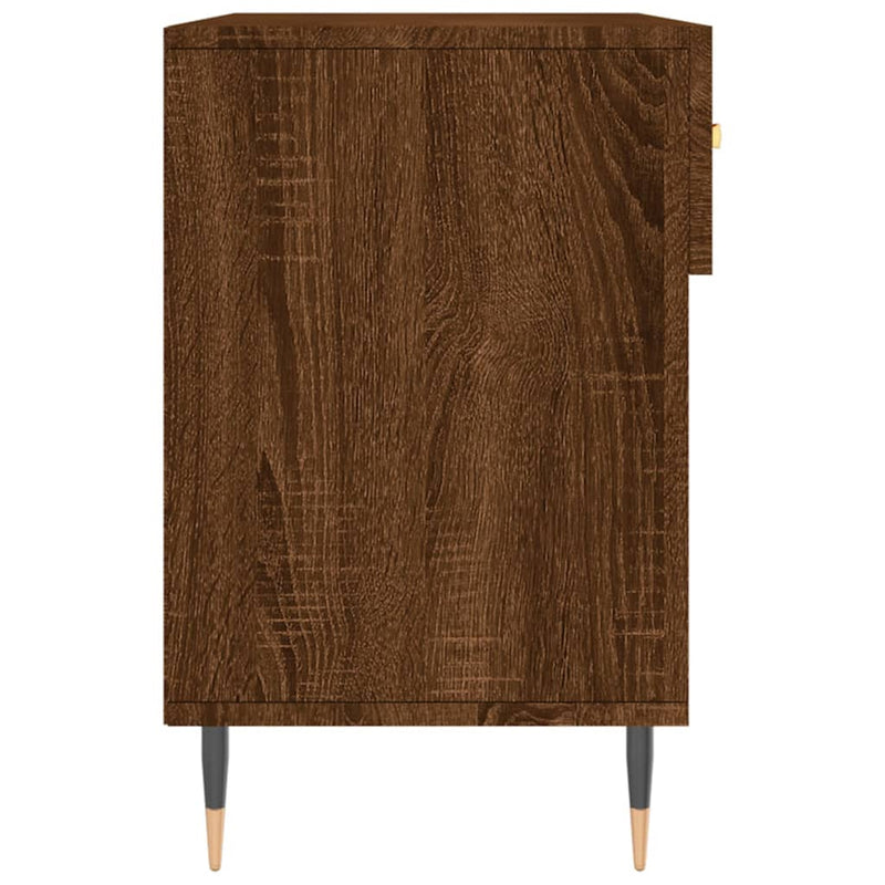 Schoenenbank 102X35X55 Cm Bewerkt Hout Sonoma Eikenkleurig