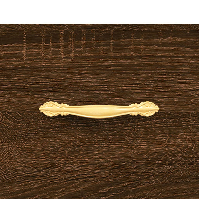Schoenenbank 102X35X55 Cm Bewerkt Hout Sonoma Eikenkleurig