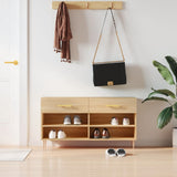 Schoenenbank 102X35X55 Cm Bewerkt Hout