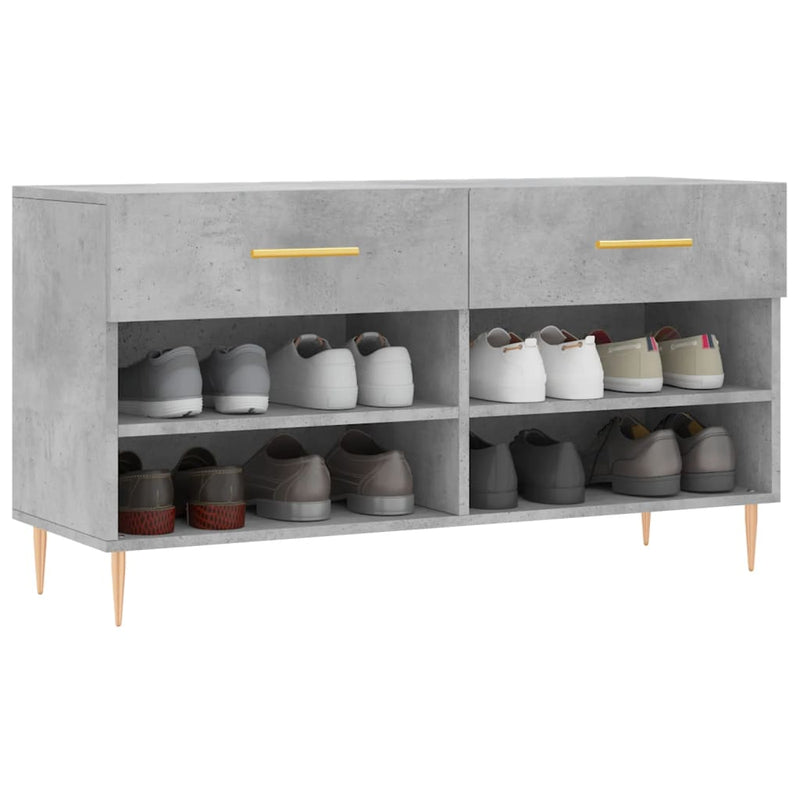 Schoenenbank 102X35X55 Cm Bewerkt Hout
