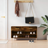 Schoenenbank 102X35X55 Cm Bewerkt Hout