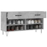 Schoenenbank 102X35X55 Cm Bewerkt Hout