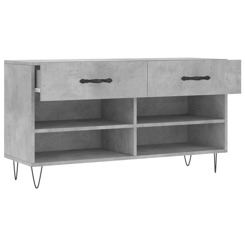 Schoenenbank 102X35X55 Cm Bewerkt Hout