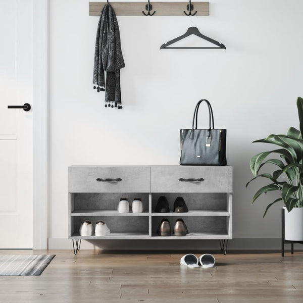 Schoenenbank 102X35X55 Cm Bewerkt Hout