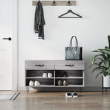 Schoenenbank 102X35X55 Cm Bewerkt Hout