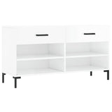 Schoenenbank 102X35X55 Cm Bewerkt Hout