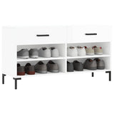 Schoenenbank 102X35X55 Cm Bewerkt Hout