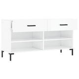 Schoenenbank 102X35X55 Cm Bewerkt Hout