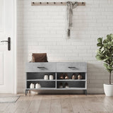 Schoenenbank 102X35X55 Cm Bewerkt Hout