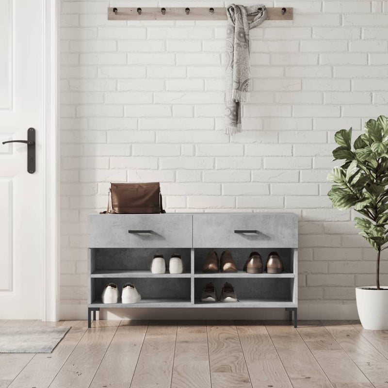 Schoenenbank 102X35X55 Cm Bewerkt Hout