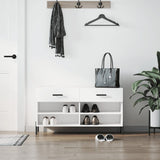 Schoenenbank 102X35X55 Cm Bewerkt Hout Eikenkleur