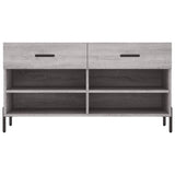 Schoenenbank 102X35X55 Cm Bewerkt Hout Eikenkleur