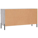 Schoenenbank 102X35X55 Cm Bewerkt Hout Eikenkleur