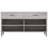 Schoenenbank 102X35X55 Cm Bewerkt Hout Eikenkleur