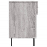 Schoenenbank 102X35X55 Cm Bewerkt Hout Eikenkleur