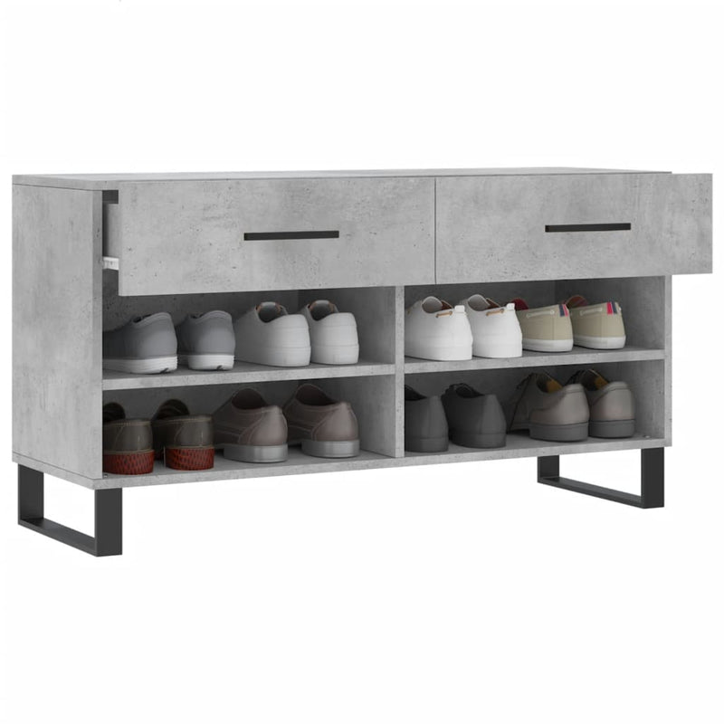 Schoenenbank 102X35X55 Cm Bewerkt Hout