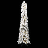 Kunstkerstboom Met Verlichting En Sneeuw 130 Led's