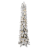 Kunstkerstboom Met Verlichting En Sneeuw 130 Led's