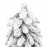 Kunstkerstboom Met Verlichting En Sneeuw 130 Led's