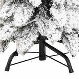 Kunstkerstboom Met Verlichting En Sneeuw 130 Led's