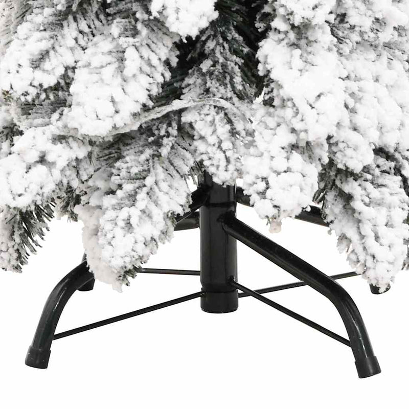 Kunstkerstboom Met Verlichting En Sneeuw 130 Led's