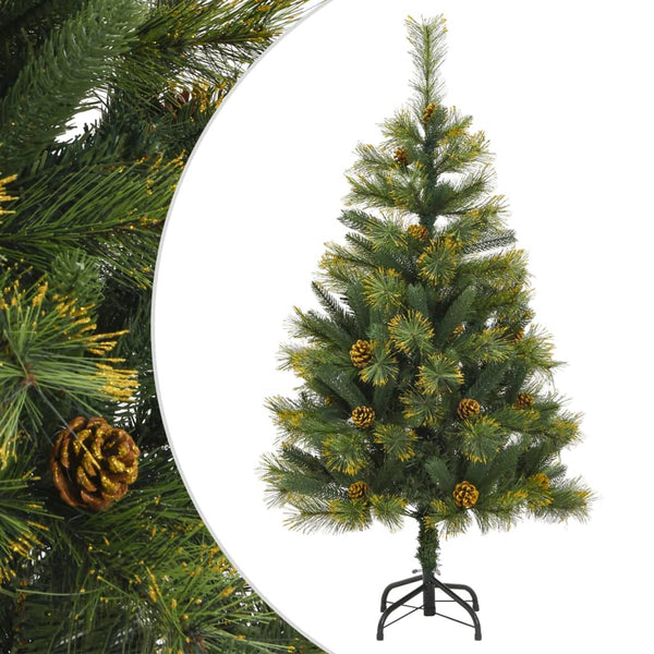 Kunstkerstboom Met Scharnieren En Standaard Groen