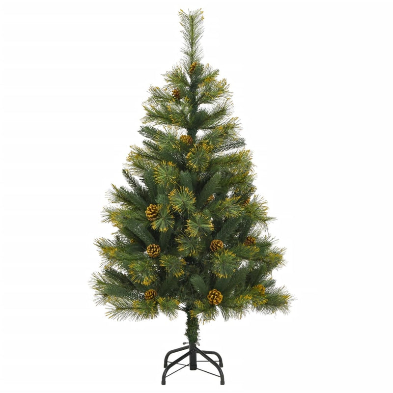 Kunstkerstboom Met Scharnieren En Standaard Groen