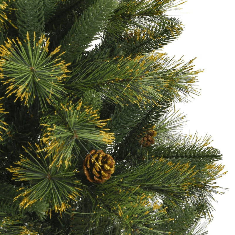 Kunstkerstboom Met Scharnieren En Standaard Groen