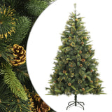 Kunstkerstboom Met Scharnieren En Standaard Groen