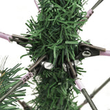 Kunstkerstboom Met Scharnieren Dennenappels En Bessen Wit